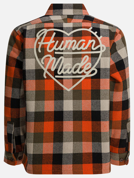 Overshirt jackets Check  Orange - Human Made Men | PDP | VIETTI Online Store | 2
