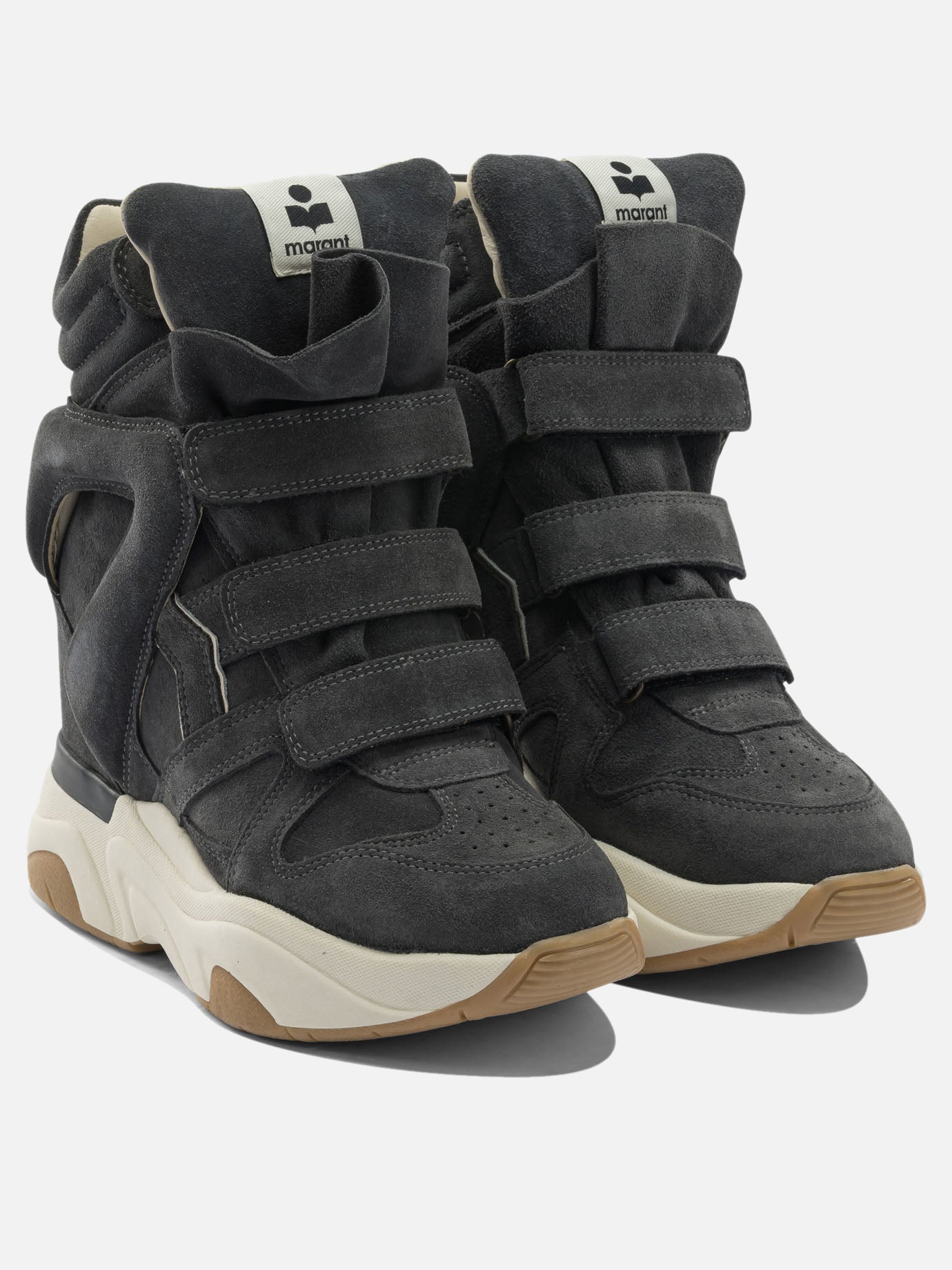 Sneaker alte 24HBK0009FA  Grigio - Isabel Marant Donna | PDP | VIETTI Online Store | Zoom-Modal_2
