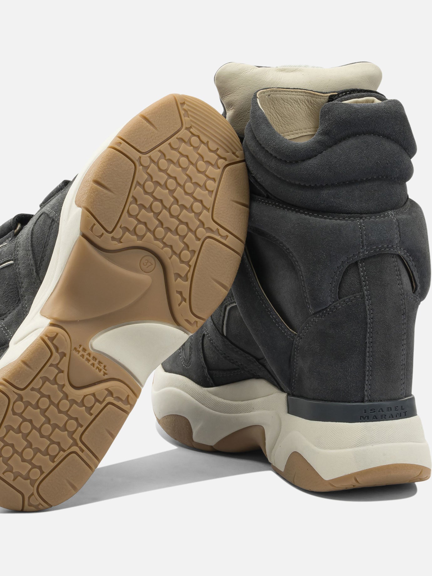 Sneaker alte 24HBK0009FA  Grigio - Isabel Marant Donna | PDP | VIETTI Online Store | Zoom-Modal_5
