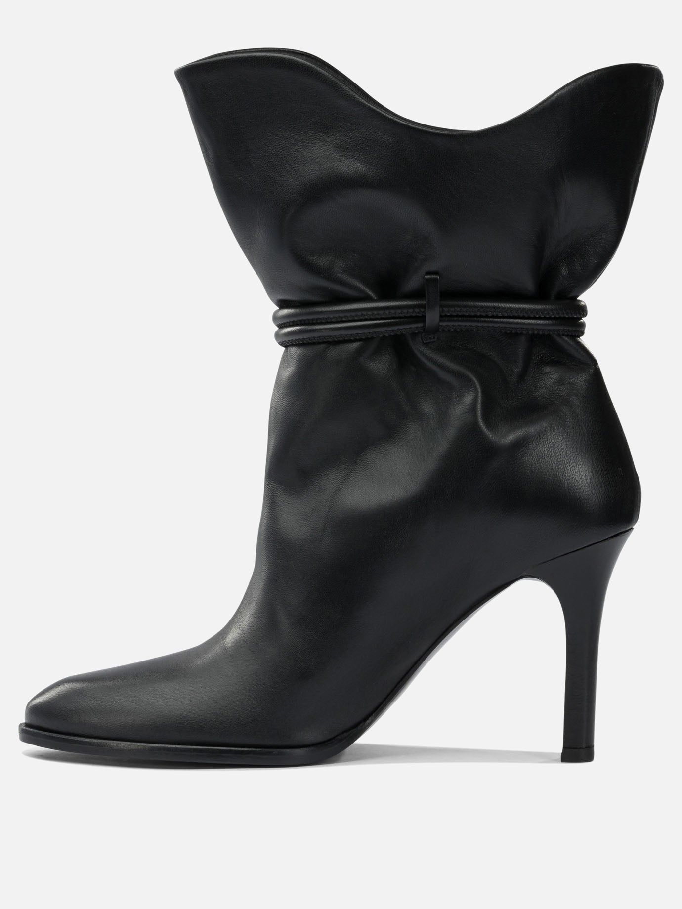 Pull-on boots 100% lamb leather - 100% leather  Black - Isabel Marant Women | PDP | VIETTI Online Store | Zoom-Modal_3
