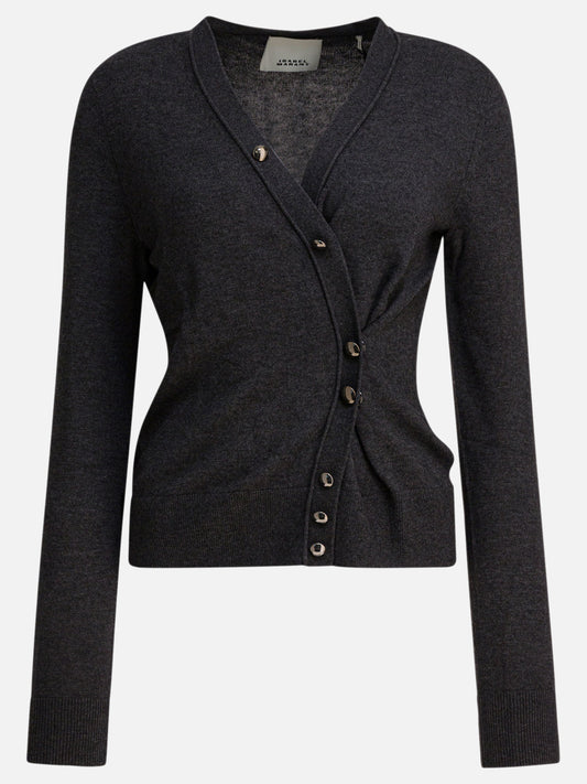 Cardigan Solid colour  Grigio - Isabel Marant Donna | PLP | VIETTI Online Store 
