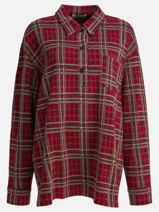 Camicie casual Check  Rosso - Isabel Marant Donna | PLP | VIETTI Online Store 
