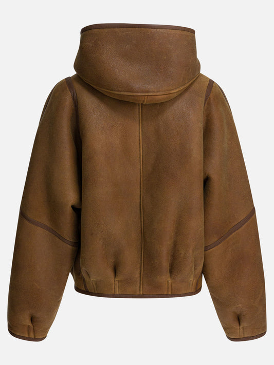 Shearling jackets Solid colour  Brown - Isabel Marant Women | PLP | VIETTI Online Store | 2
