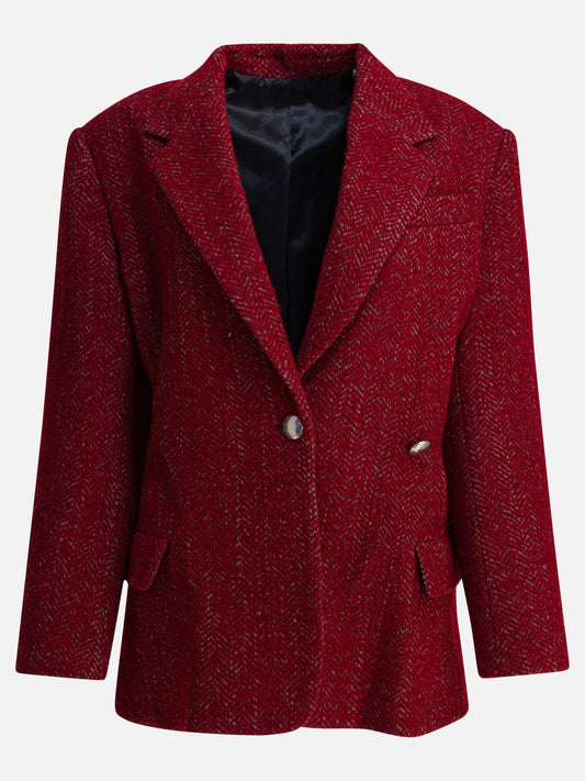 Cappotti corti Solid colour  Rosso - Isabel Marant Donna | PDP | VIETTI Online Store 
