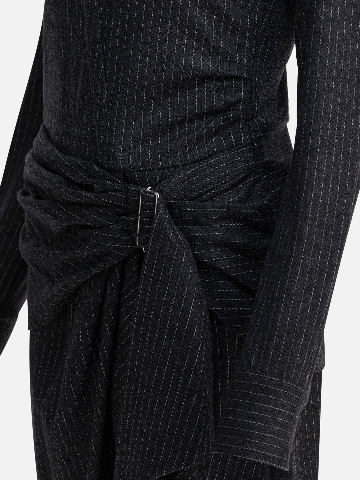 Abiti midi Striped  Grigio - Isabel Marant Donna | PDP | VIETTI Online Store | Zoom-Modal_4
