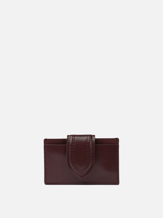Card holders 100% leather  Bordeaux - Jacquemus Women | PDP | VIETTI Online Store 
