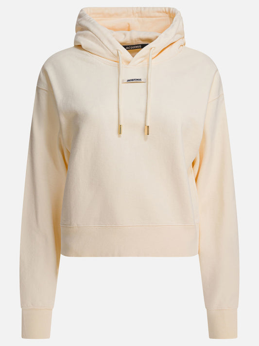 Felpe con cappuccio Logo  Beige - Jacquemus Donna | PLP | VIETTI Online Store 
