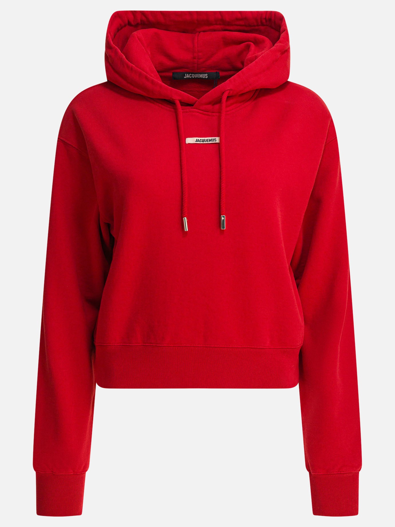 Felpe con cappuccio Logo  Rosso - Jacquemus Donna | PDP | VIETTI Online Store | Zoom-Modal
