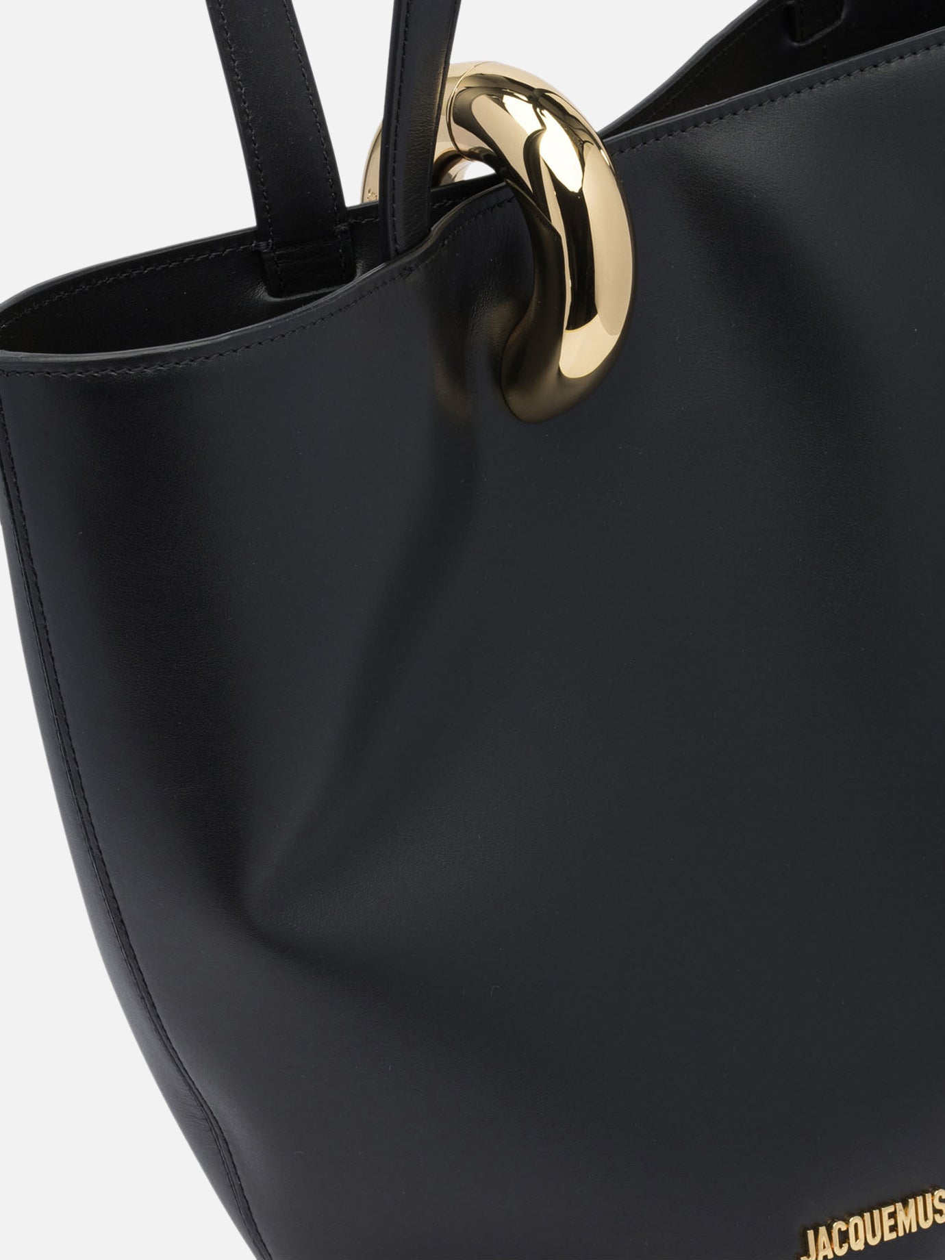 Medium bags 100% cow leather  Black - Jacquemus Women | PDP | VIETTI Online Store | thumbnail_4