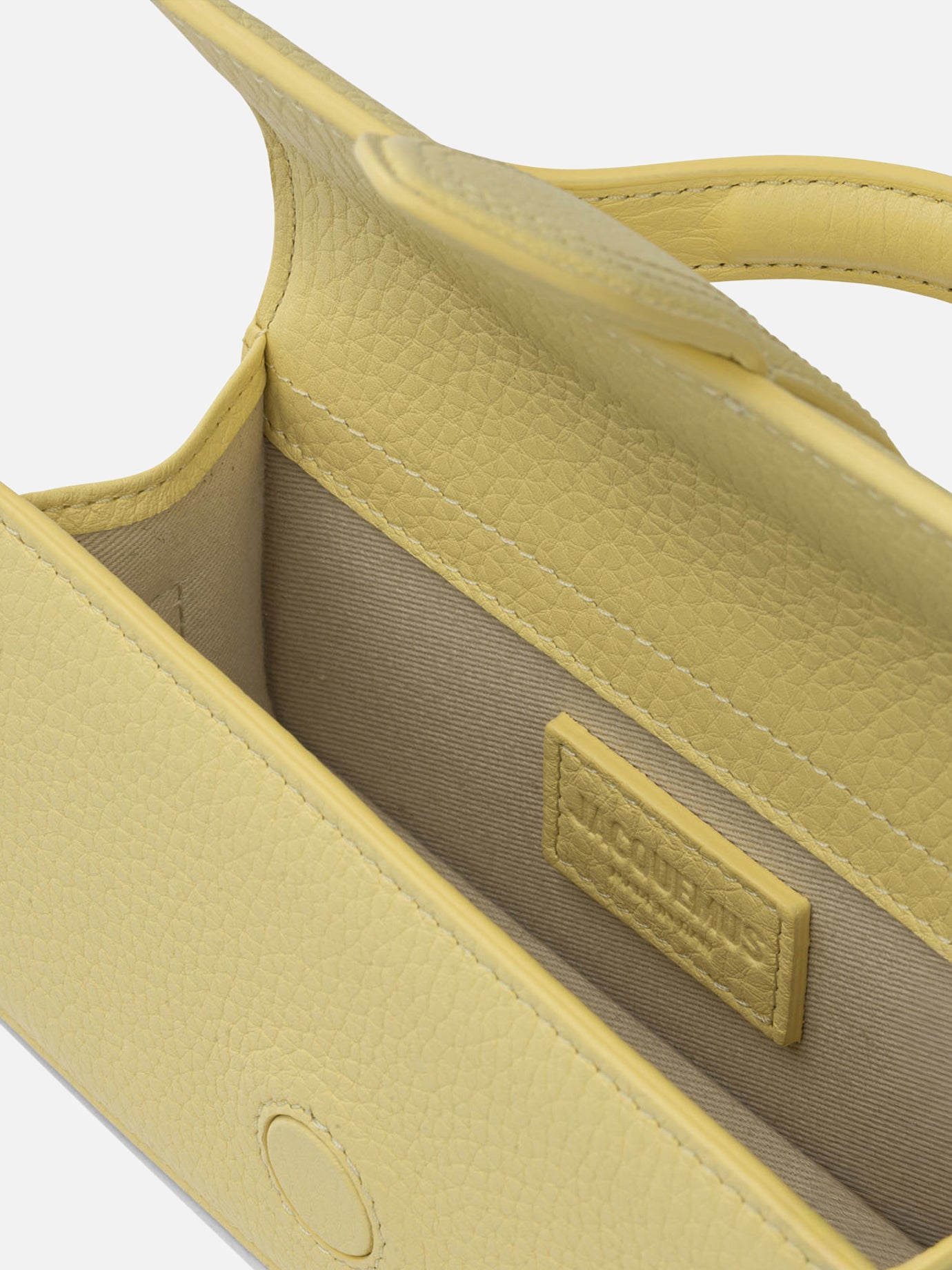 Borse piccole 100% calf leather  Giallo - Jacquemus Donna | PDP | VIETTI Online Store | thumbnail_5