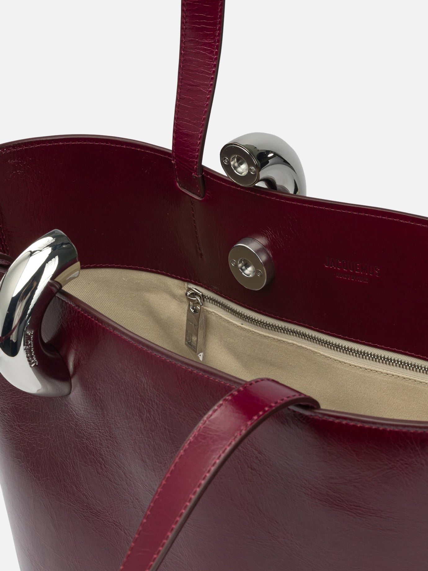 Medium bags 100% leather  Bordeaux - Jacquemus Women | PDP | VIETTI Online Store | Zoom-Modal_5
