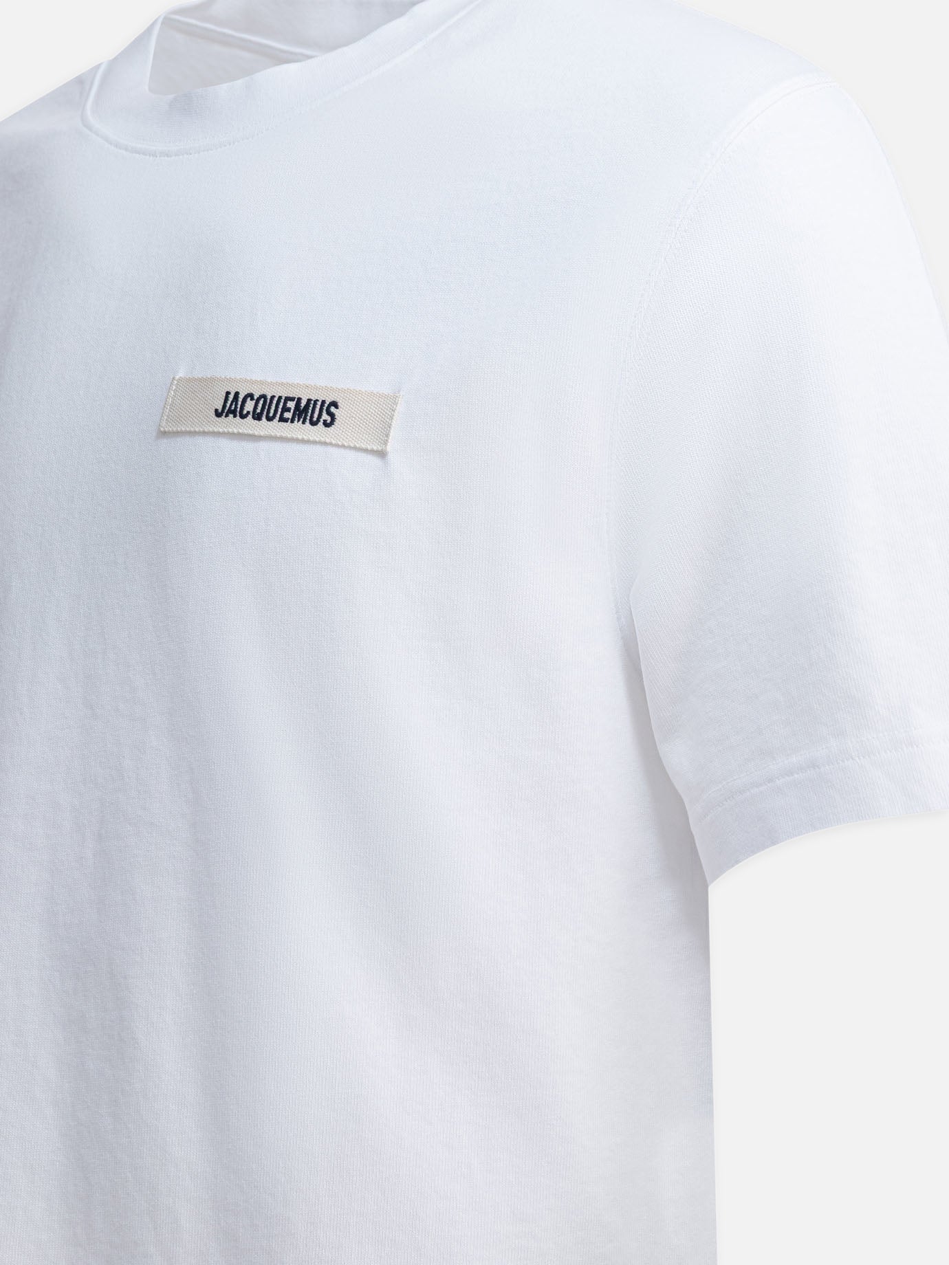 Crewneck t-shirts Logo  White - Jacquemus Men | PDP | VIETTI Online Store | Zoom-Modal_4
