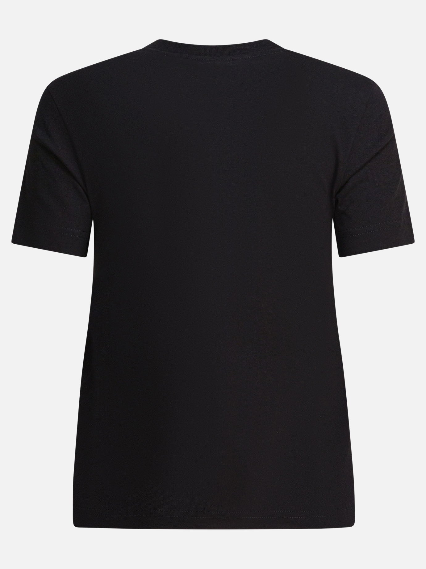 T-shirt girocollo Logo  Nero - Jacquemus Donna | PDP | VIETTI Online Store | thumbnail_2