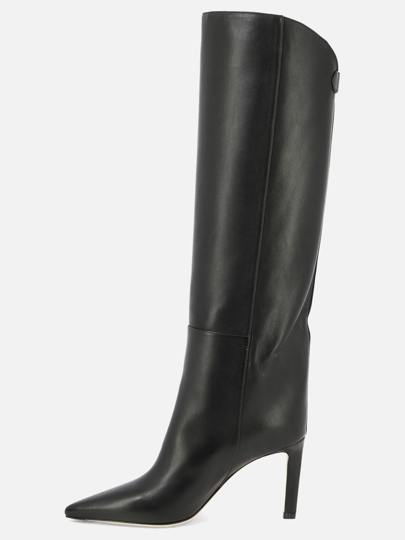 Al ginocchio 100% calf - 95% calf 5% rubber  Nero - Jimmy Choo Donna | PDP | VIETTI Online Store | thumbnail_3