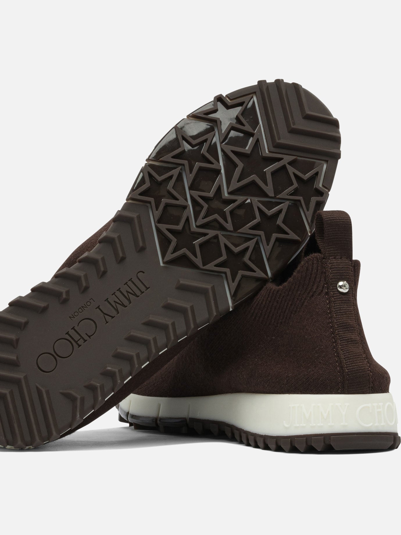 Low top sneakers 100% textile - 100% rubber  Brown - Jimmy Choo Women | PDP | VIETTI Online Store | Zoom-Modal_5
