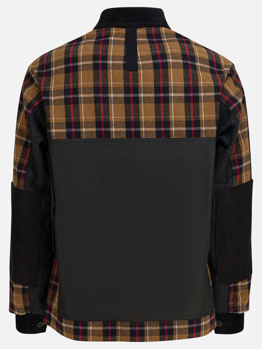 Quilted & Utility Jackets Check  Brown - Junya Watanabe MAN Men | PDP | VIETTI Online Store | 2

