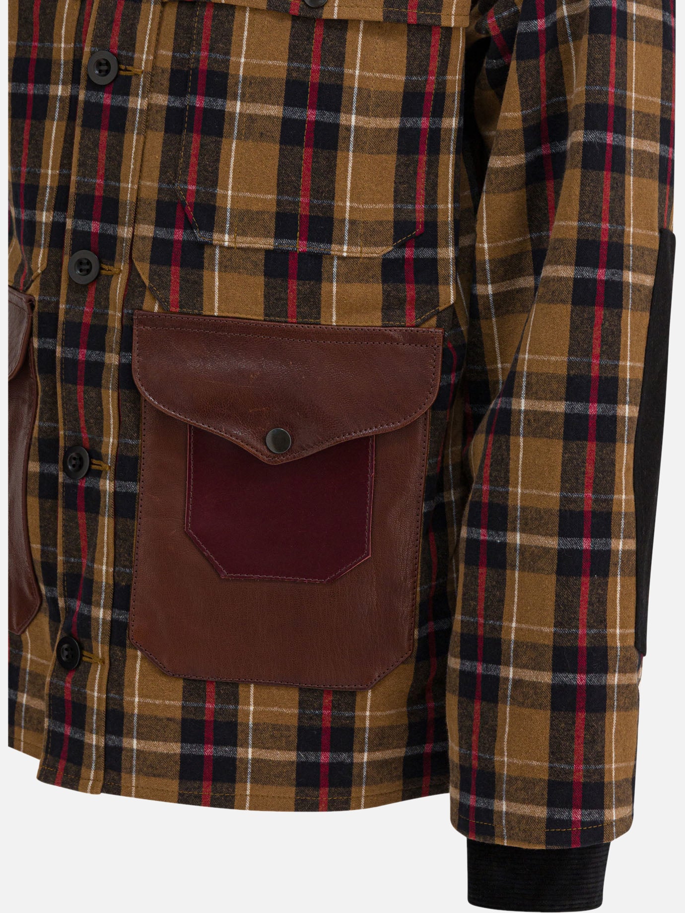 Quilted & Utility Jackets Check  Brown - Junya Watanabe MAN Men | PDP | VIETTI Online Store | Zoom-Modal_4
