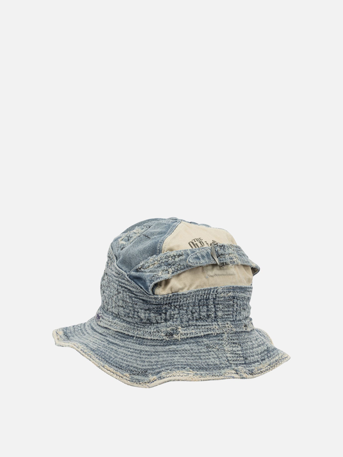 Bucket hats 100% cotton  Blue - KAPITAL Men | PDP | VIETTI Online Store | thumbnail_3