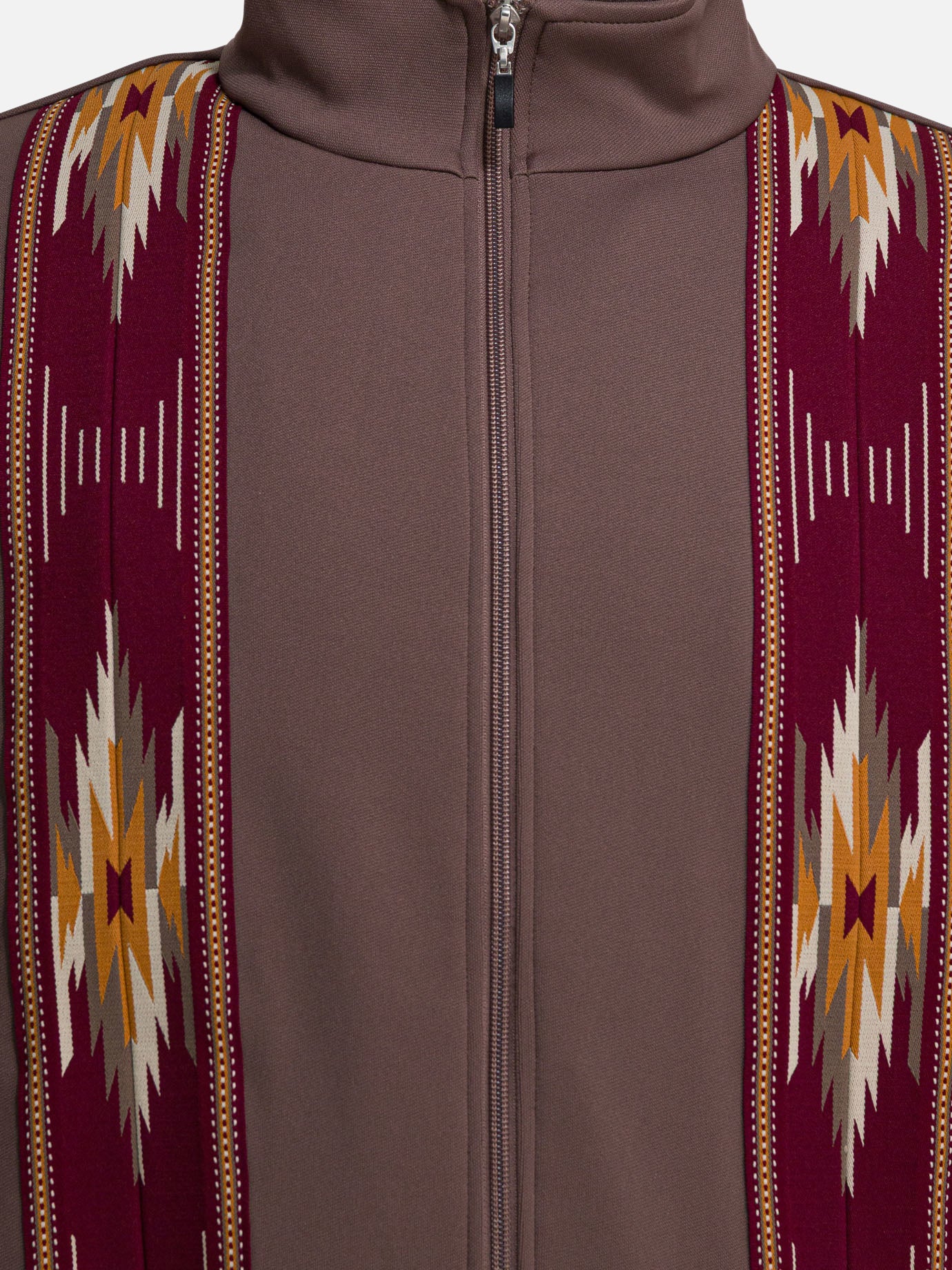 Felpe con zip Solid colour  Marrone - KAPITAL Uomo | PDP | VIETTI Online Store | thumbnail_3