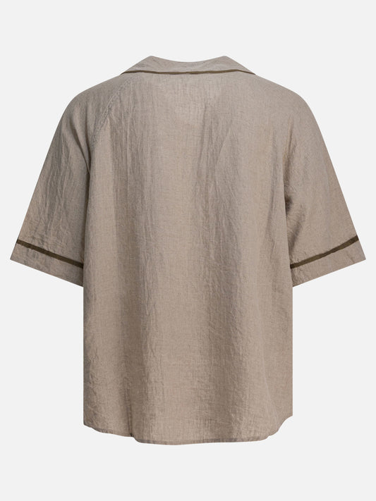 Camicie casual Solid colour  Beige - KAPITAL Uomo | VIETTI Online Store | 2
