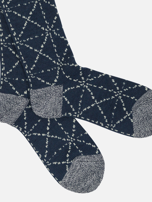 Classic socks Graphics  Blue - KAPITAL Men | PDP | VIETTI Online Store | 2

