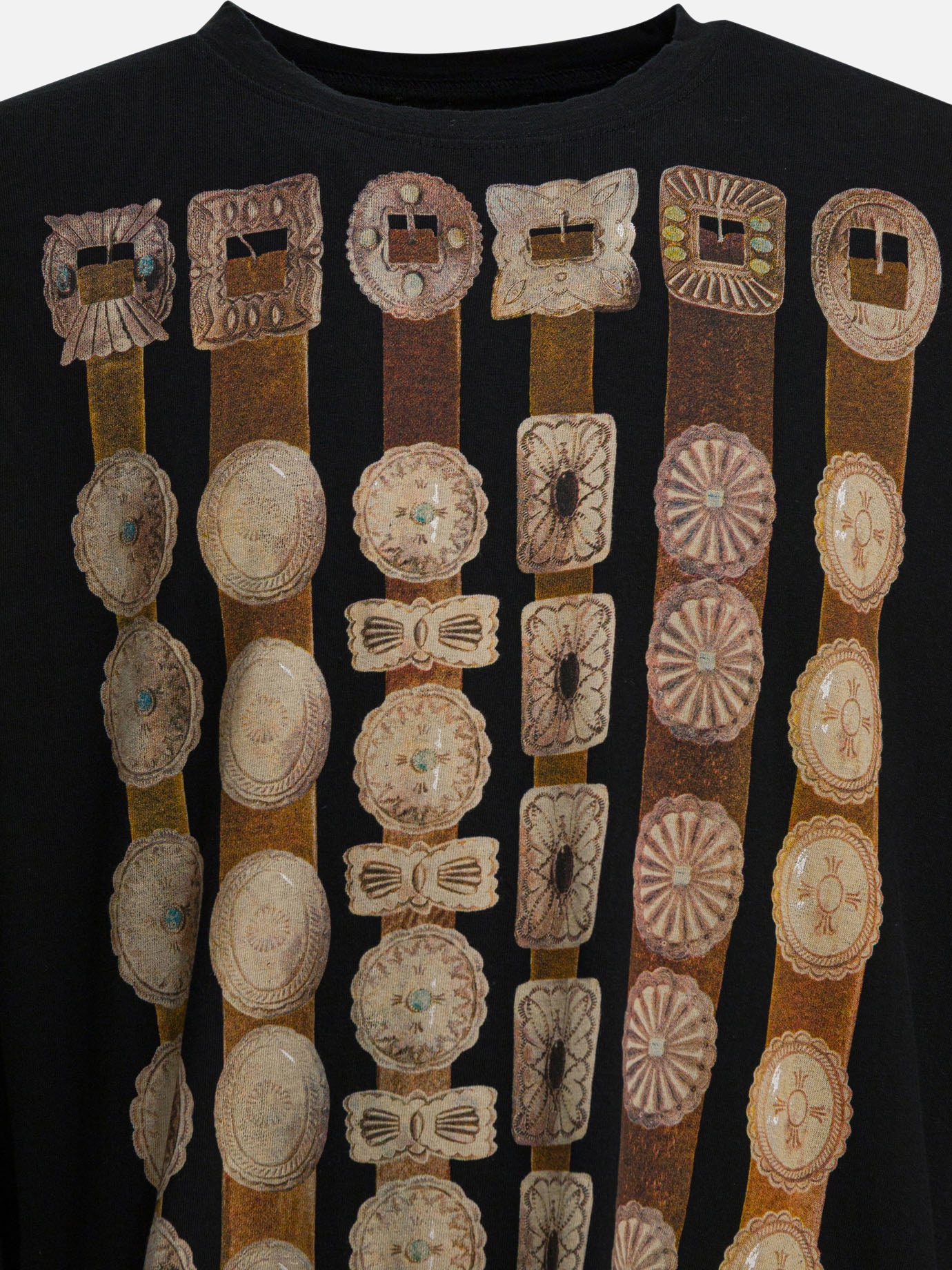 Crewneck t-shirts Graphics  Black - KAPITAL Men | PDP | VIETTI Online Store | Zoom-Modal_3
