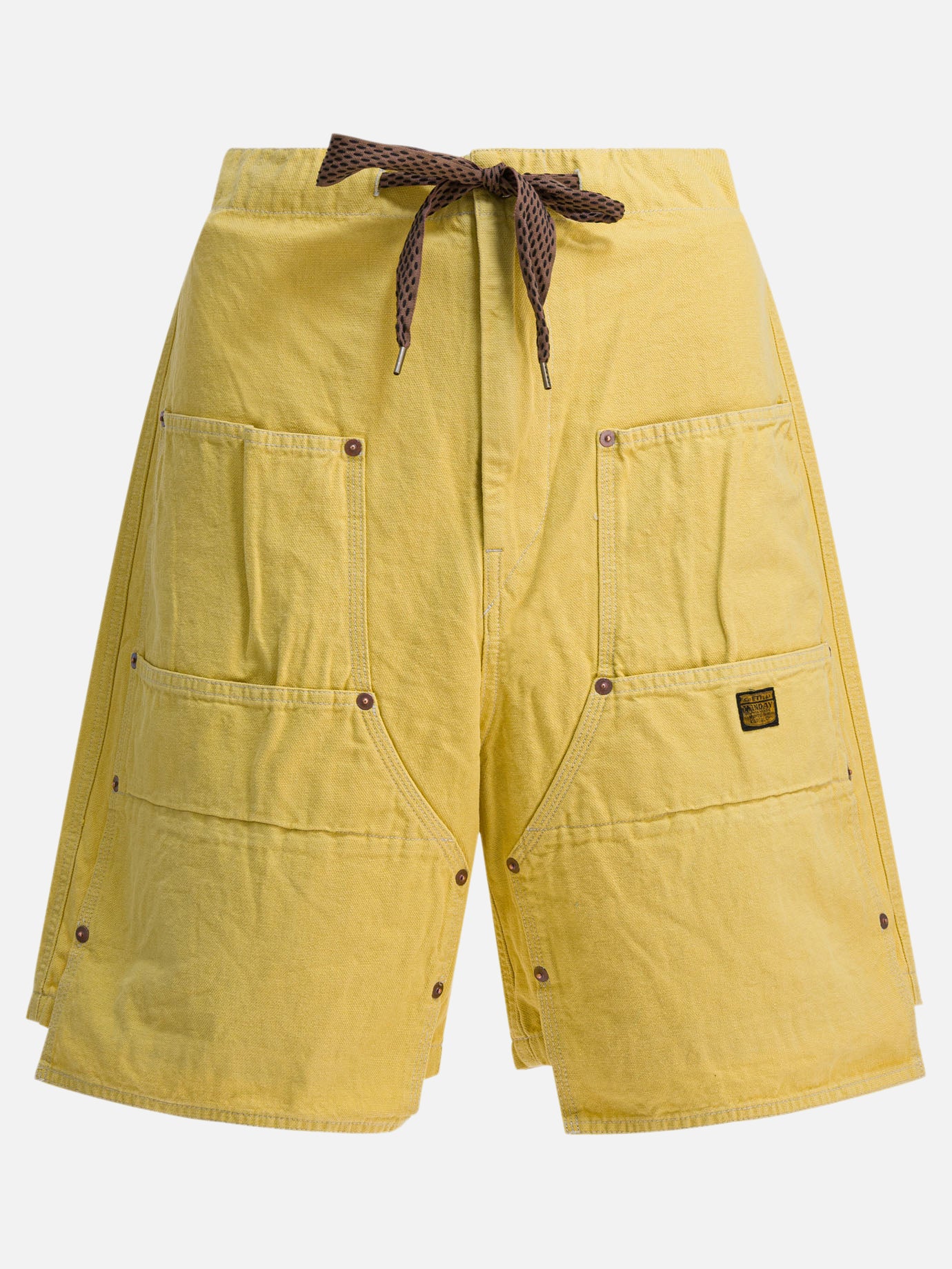 Short con lacci Solid colour  100% cotton - KAPITAL Uomo | PDP | VIETTI Online Store | thumbnail