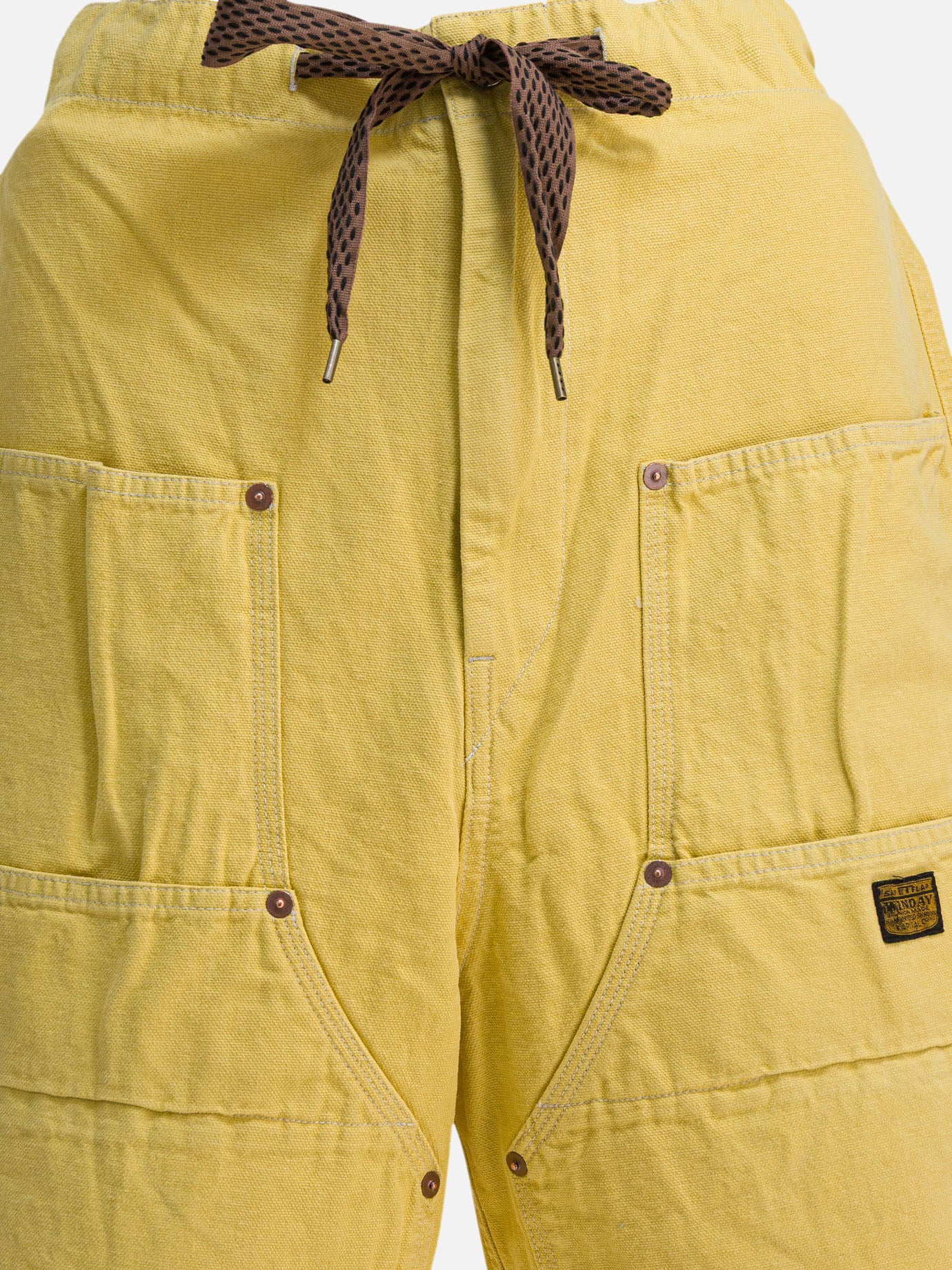 Short con lacci Solid colour  100% cotton - KAPITAL Uomo | PDP | VIETTI Online Store | thumbnail_3