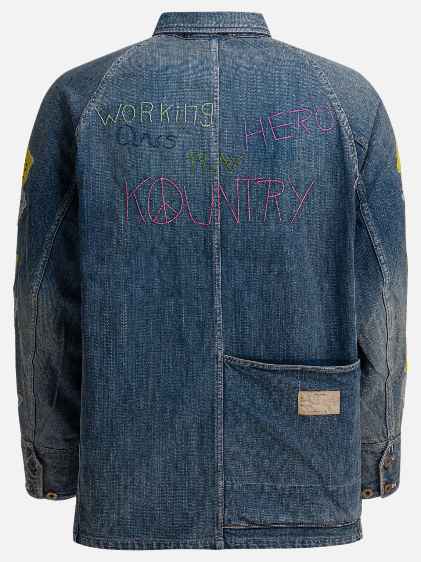 Giacche in denim Denim  Blu - KAPITAL Uomo | PDP | VIETTI Online Store | Zoom-Modal_2
