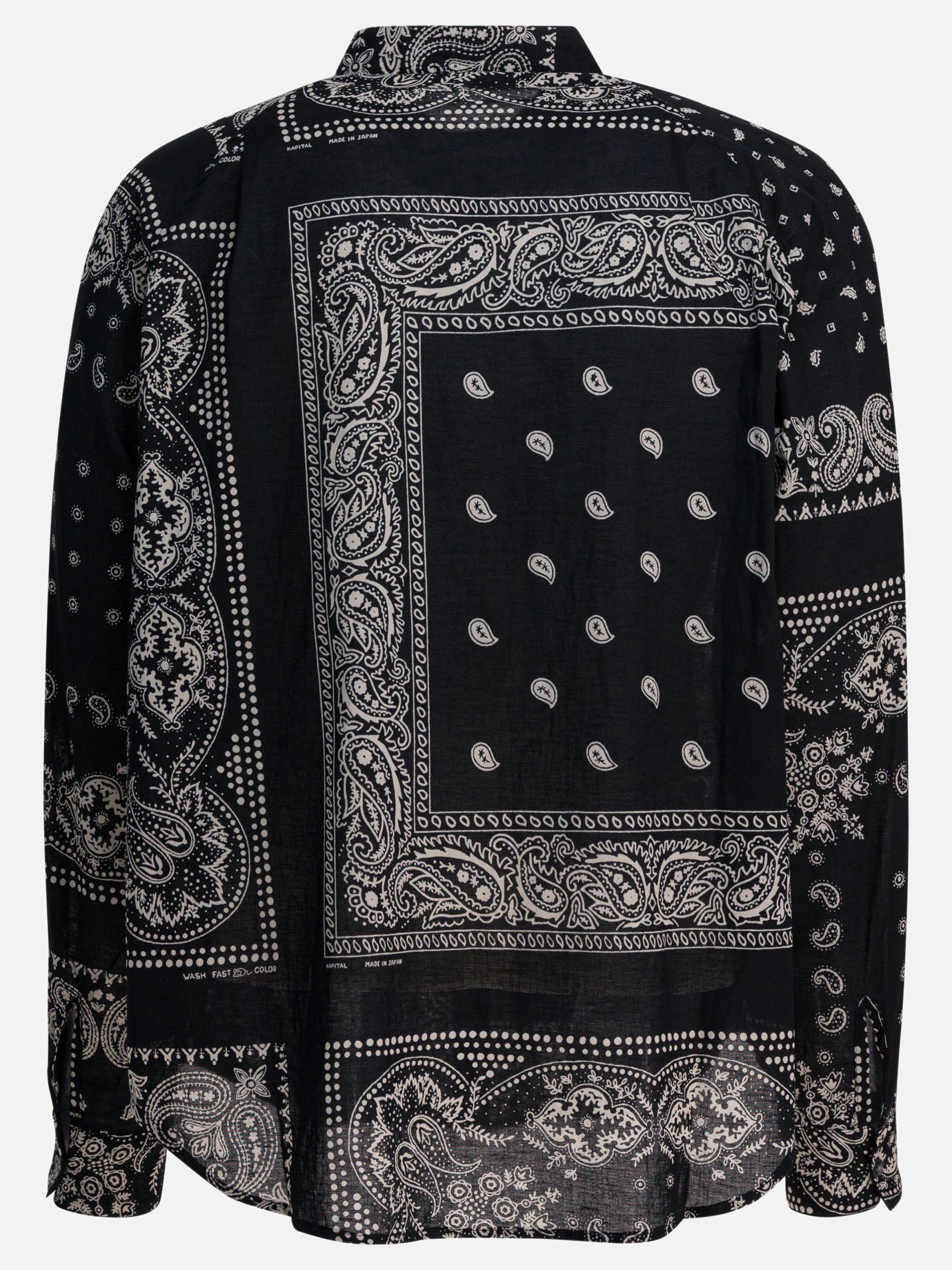 Casual shirts Paisley  Black - KAPITAL Men | PDP | VIETTI Online Store | thumbnail_2