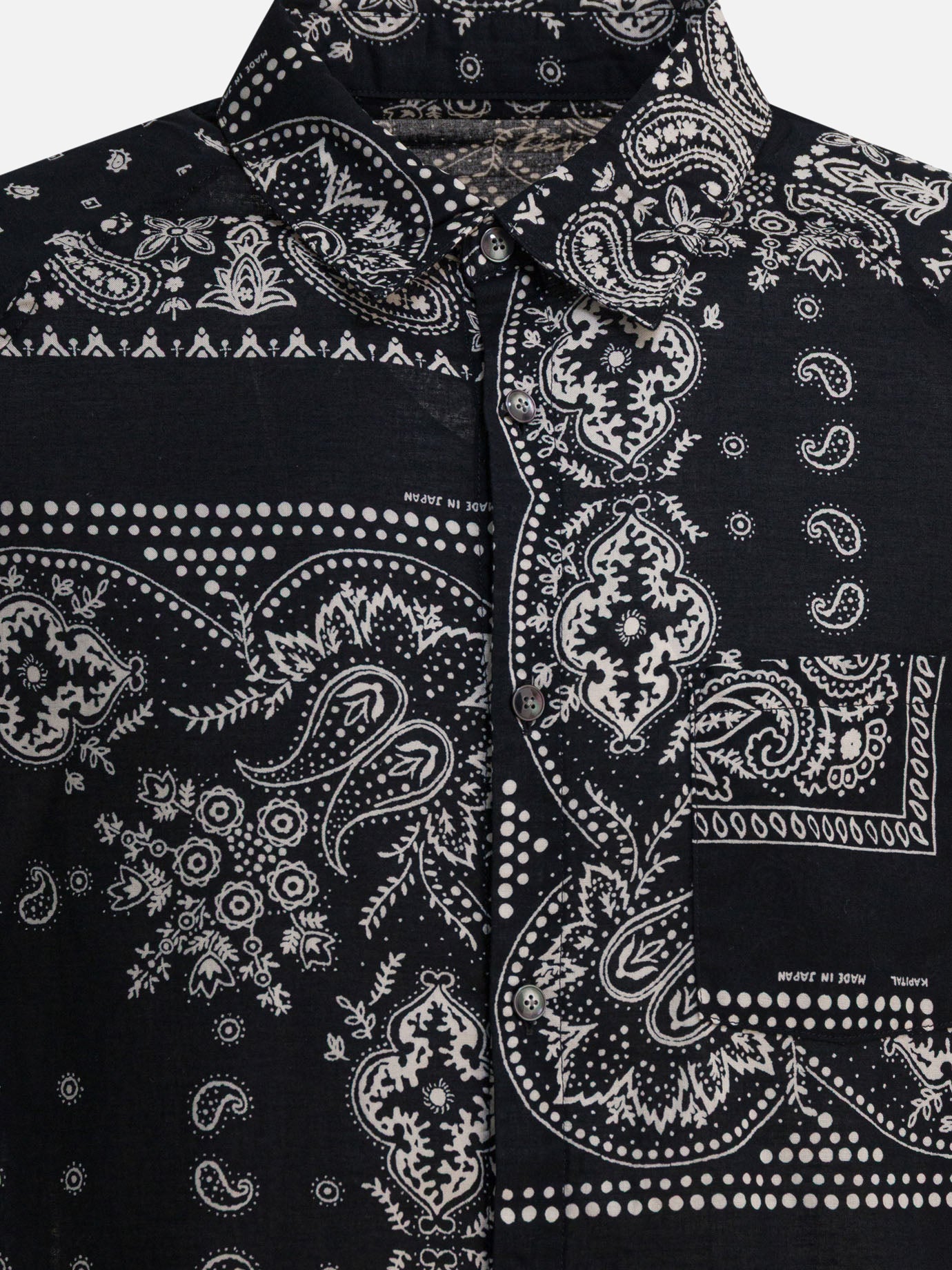 Casual shirts Paisley  Black - KAPITAL Men | PDP | VIETTI Online Store | thumbnail_3