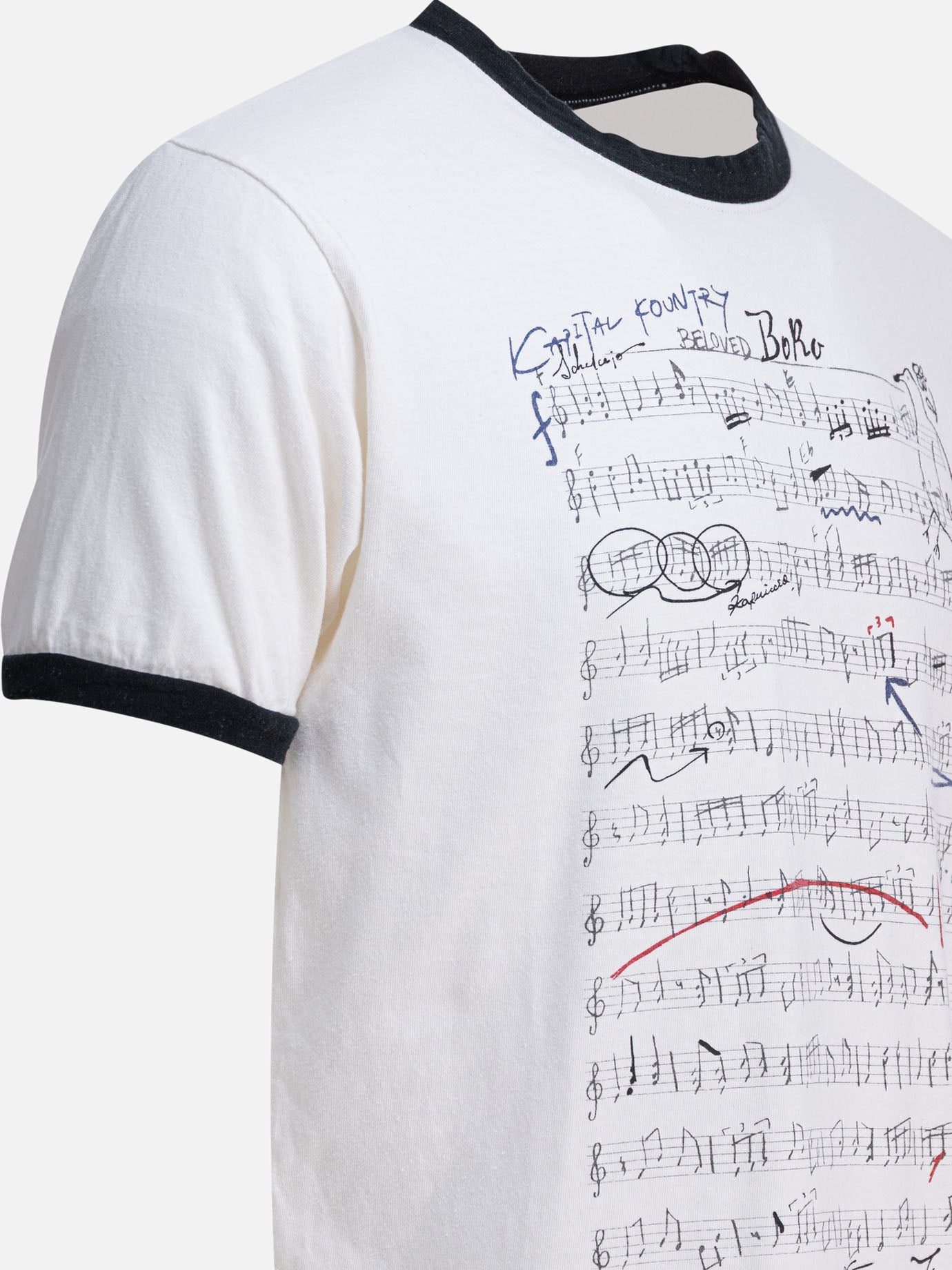 Crewneck t-shirts Print  White - KAPITAL Men | PDP | VIETTI Online Store | thumbnail_4