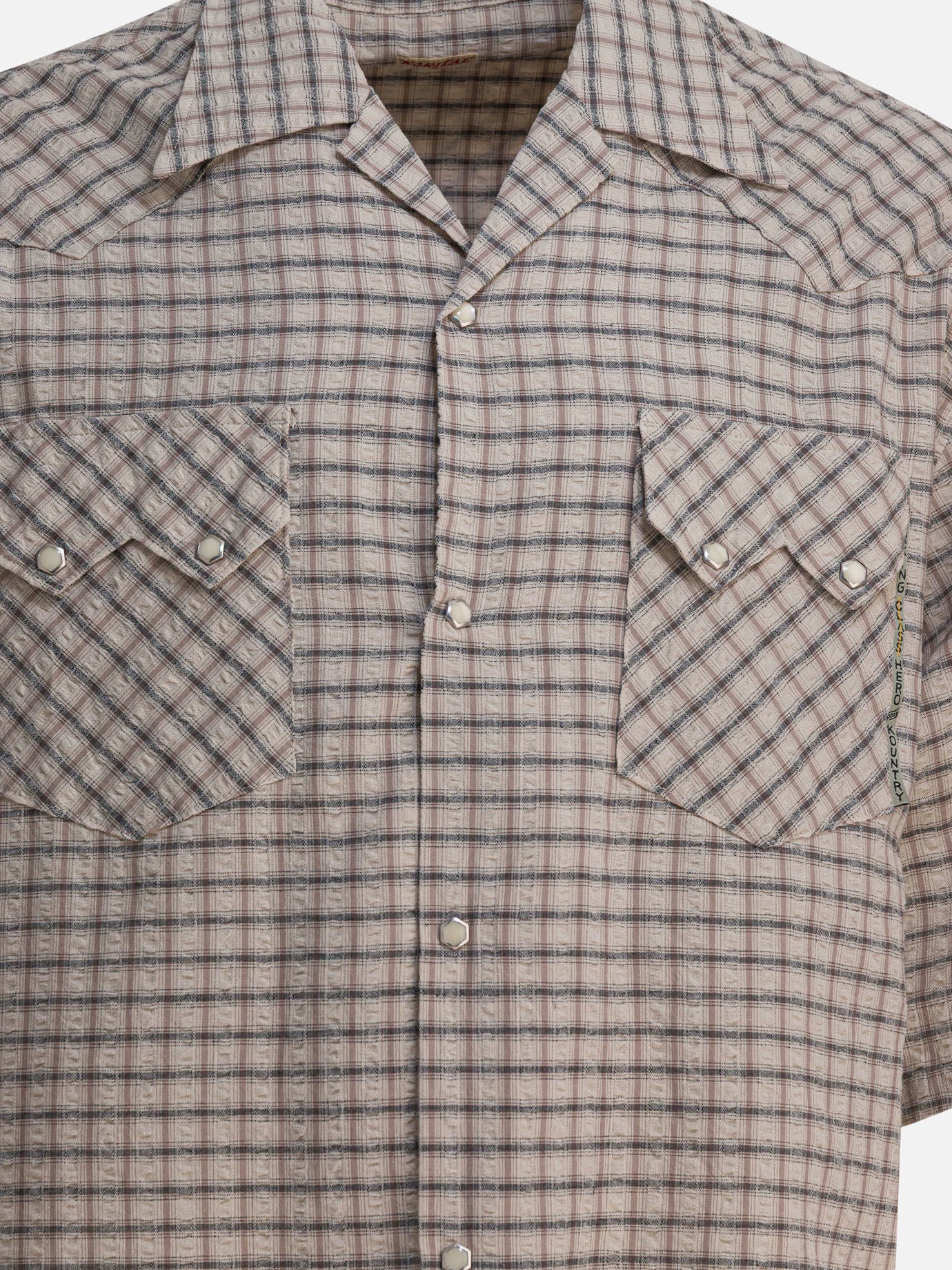 Camicie casual Check  Nero - KAPITAL Uomo | PDP | VIETTI Online Store | Zoom-Modal_3

