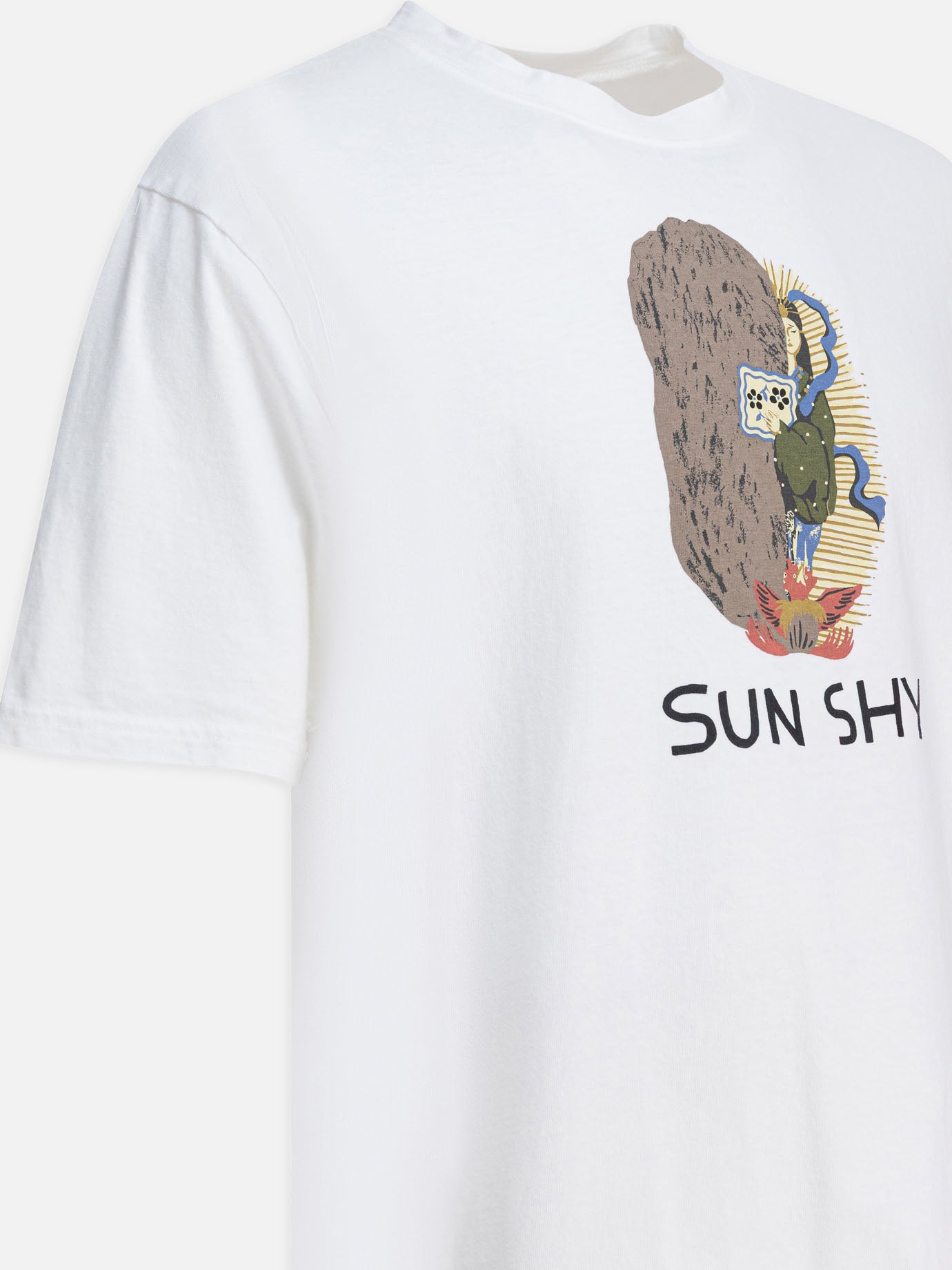 Crewneck t-shirts Print  White - KAPITAL Men | PDP | VIETTI Online Store | Zoom-Modal_4
