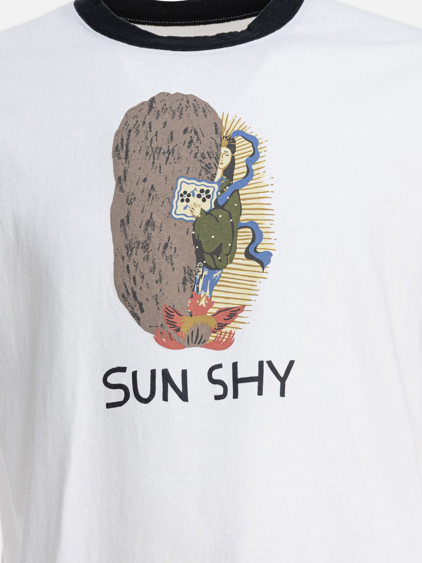 Crewneck t-shirts Print  White - KAPITAL Men | PDP | VIETTI Online Store | Zoom-Modal_3
