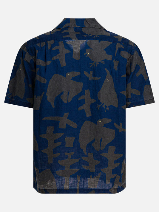 Camicie casual Print  Blu - KAPITAL Uomo | VIETTI Online Store | 2
