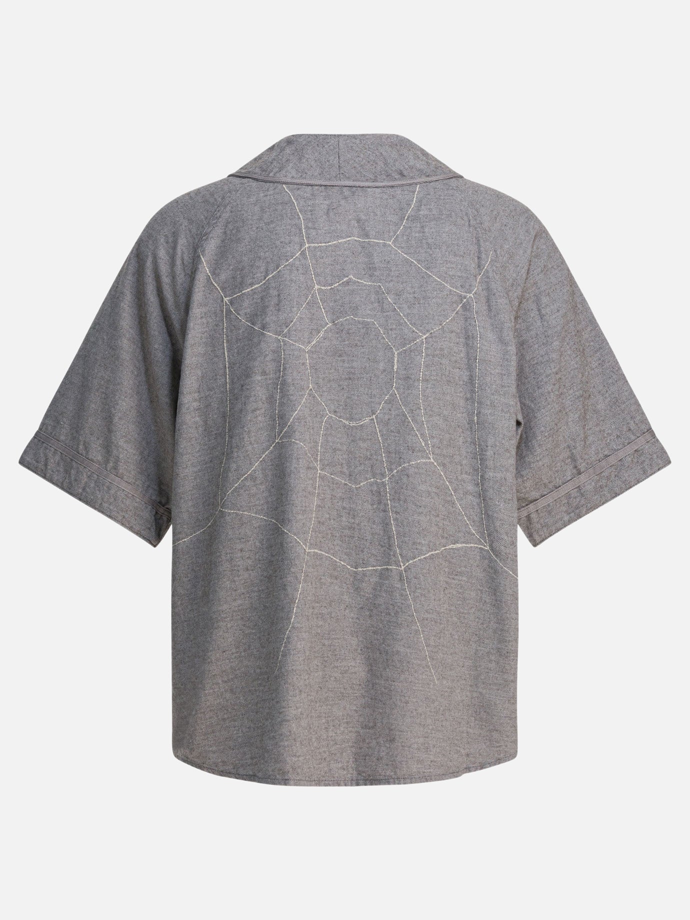 Camicie casual Print  Grigio - KAPITAL Uomo | PDP | VIETTI Online Store | thumbnail_2