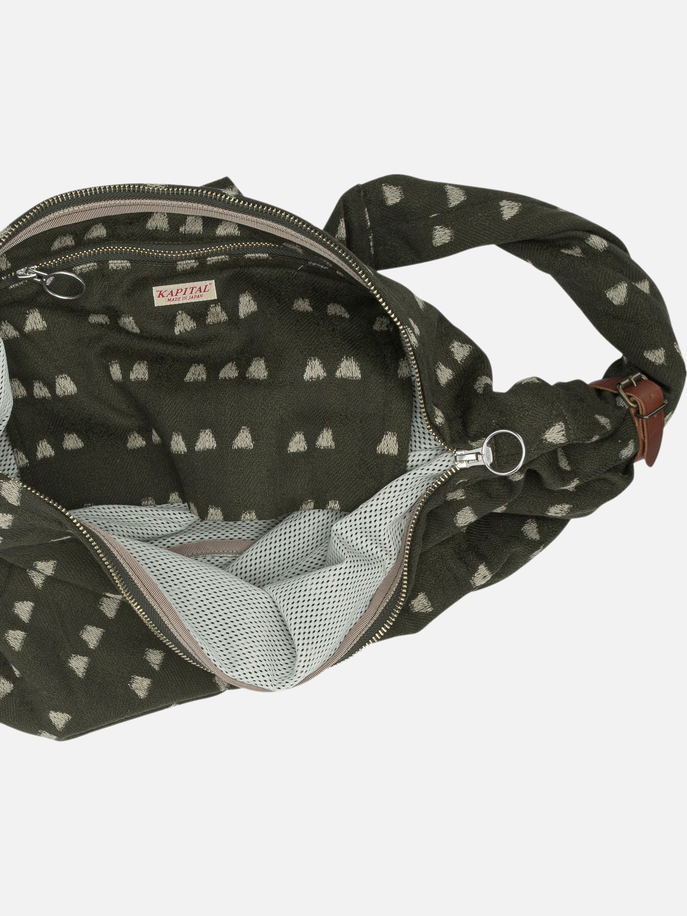 Medium bags 100% cotton  Green - KAPITAL Men | PDP | VIETTI Online Store | thumbnail_4