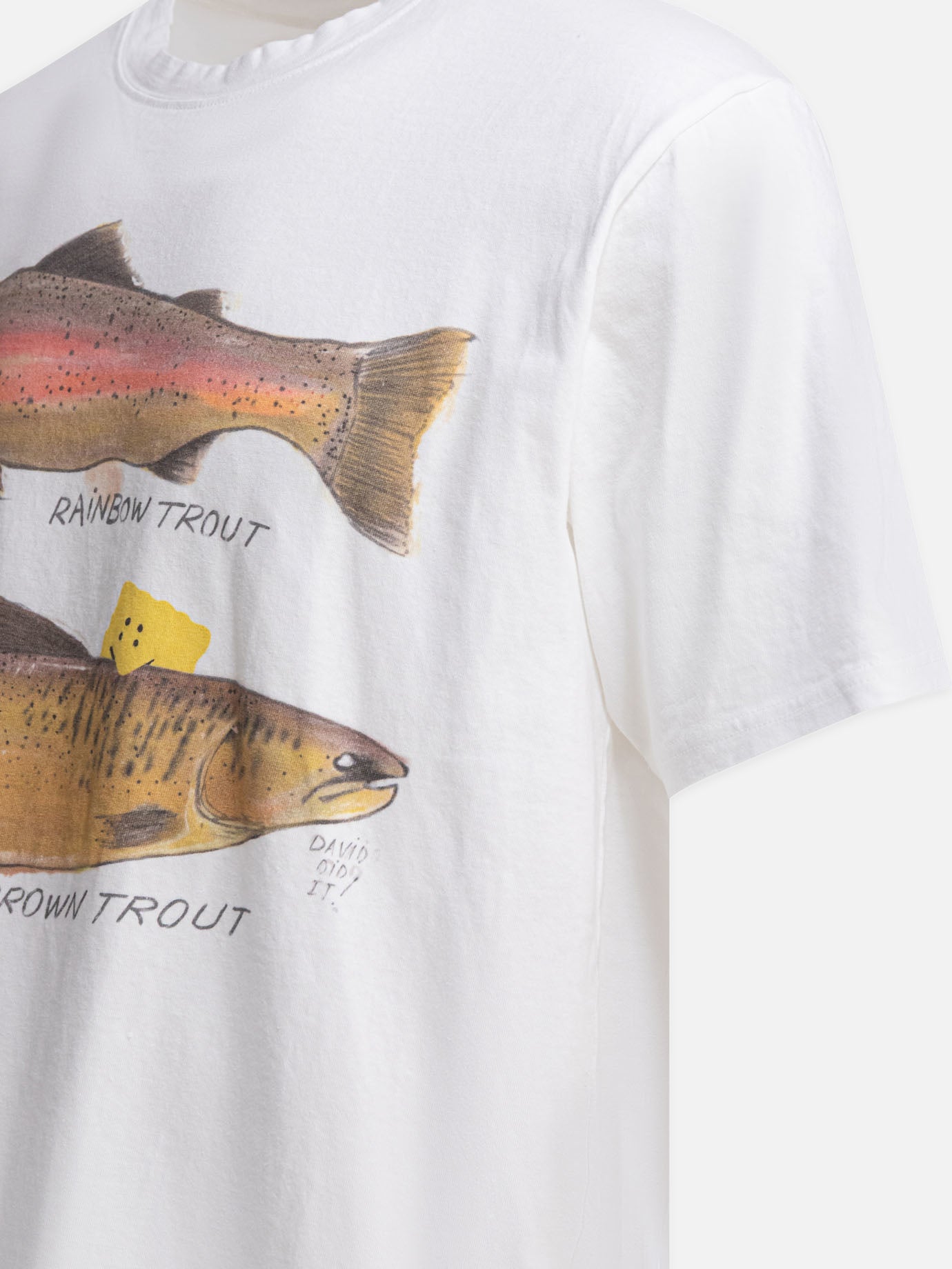 T-shirt girocollo Graphics  Bianco - KAPITAL Uomo | PDP | VIETTI Online Store | Zoom-Modal_4
