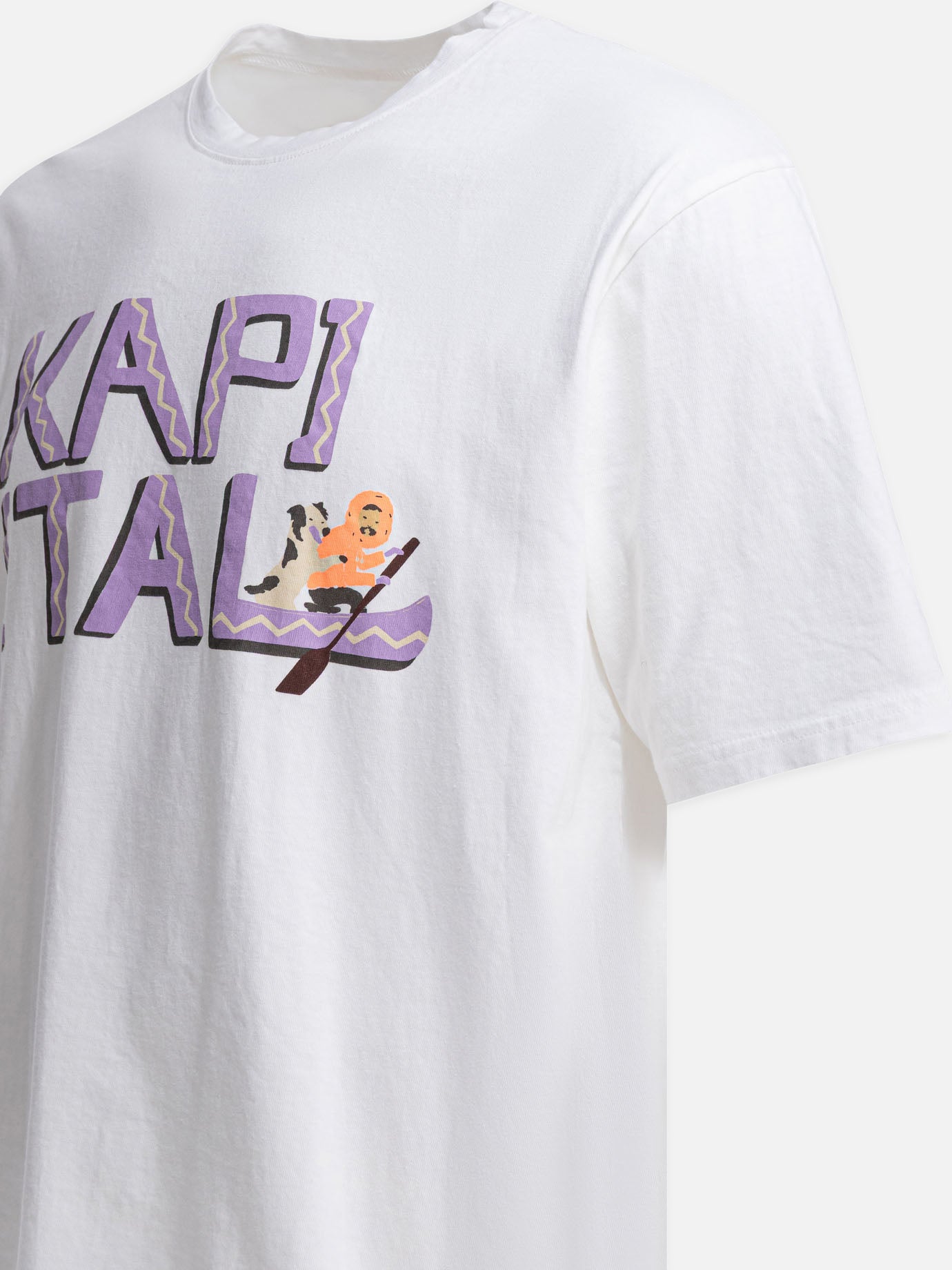 Crewneck t-shirts Graphics  Purple - KAPITAL Men | PDP | VIETTI Online Store | thumbnail_4