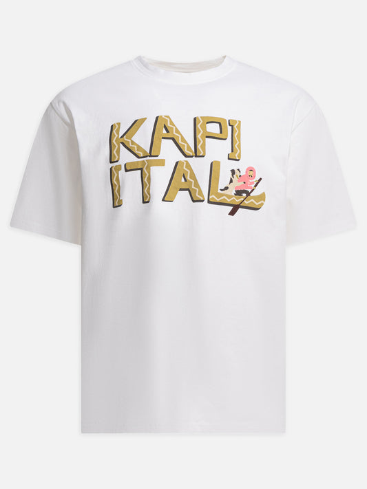 Crewneck t-shirts Graphics  White - KAPITAL Men | PLP | VIETTI Online Store 
