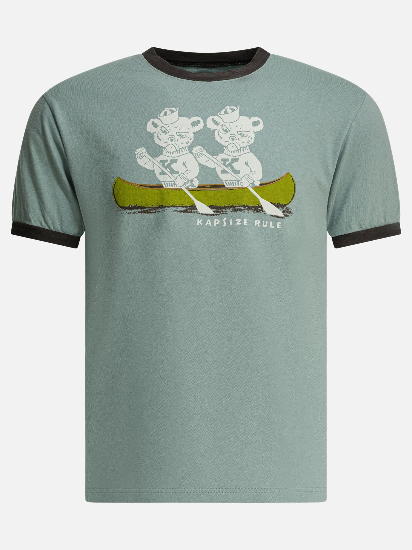 Crewneck t-shirts Graphics  Blue - KAPITAL Men | PDP | VIETTI Online Store | Zoom-Modal
