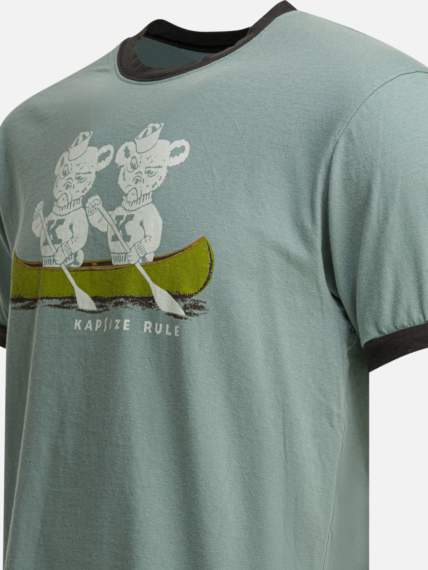 Crewneck t-shirts Graphics  Blue - KAPITAL Men | PDP | VIETTI Online Store | Zoom-Modal_4
