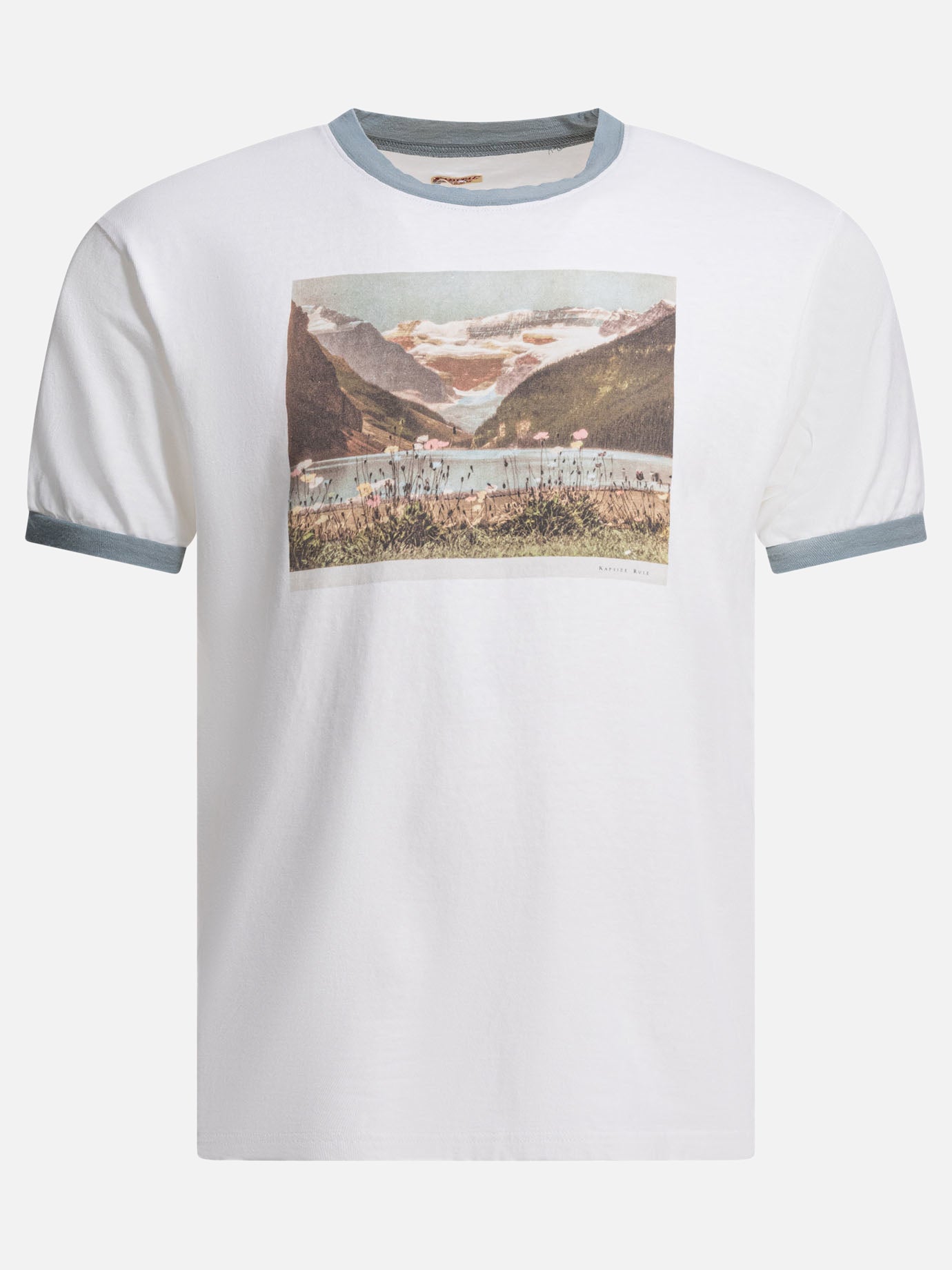 T-shirt girocollo Graphics  Bianco - KAPITAL Uomo | PDP | VIETTI Online Store | thumbnail
