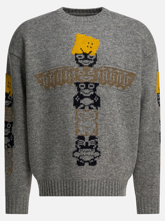 Crewneck sweaters Graphics  Grey - KAPITAL Men | PLP | VIETTI Online Store 
