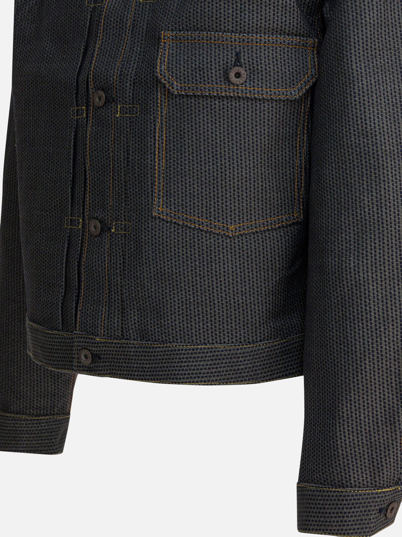 Denim jackets Solid colour  Blue - KAPITAL Men | PDP | VIETTI Online Store | Zoom-Modal_4
