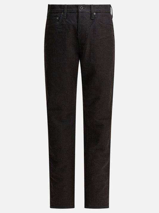 Straight-leg jeans Solid colour  Black - KAPITAL Men | PLP | VIETTI Online Store 
