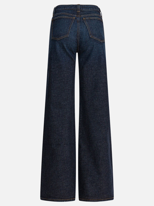 Wide-leg jeans Denim  Blue - Khaite Women | PLP | VIETTI Online Store | 2
