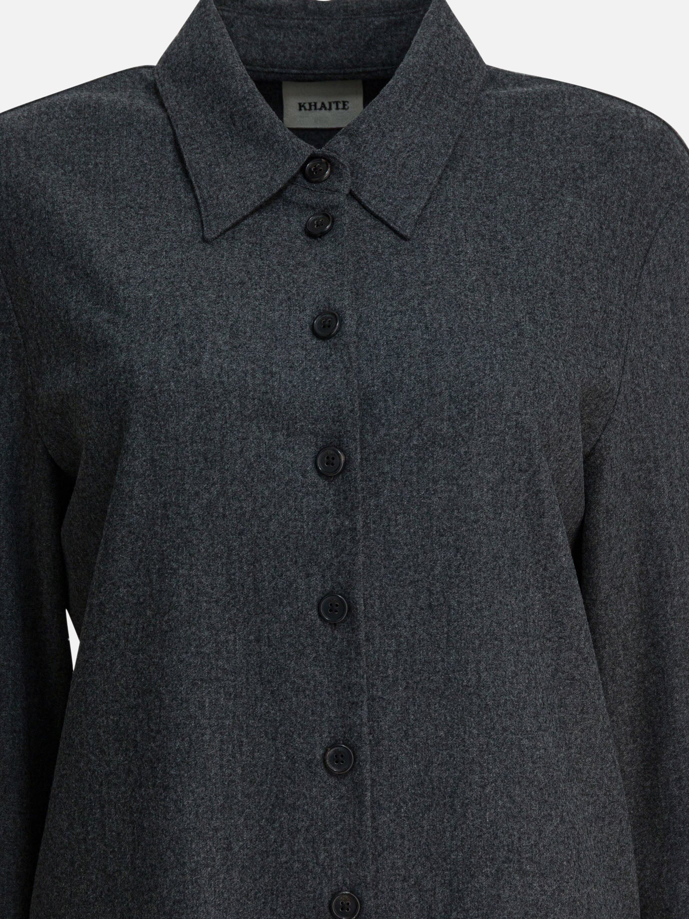 Casual shirts Solid colour  Grey - Khaite Women | PDP | VIETTI Online Store | Zoom-Modal_3
