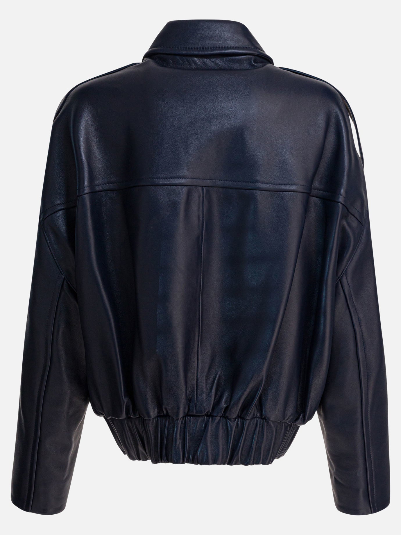 Bomber Solid colour  Blu - Khaite Donna | PDP | VIETTI Online Store | thumbnail_2